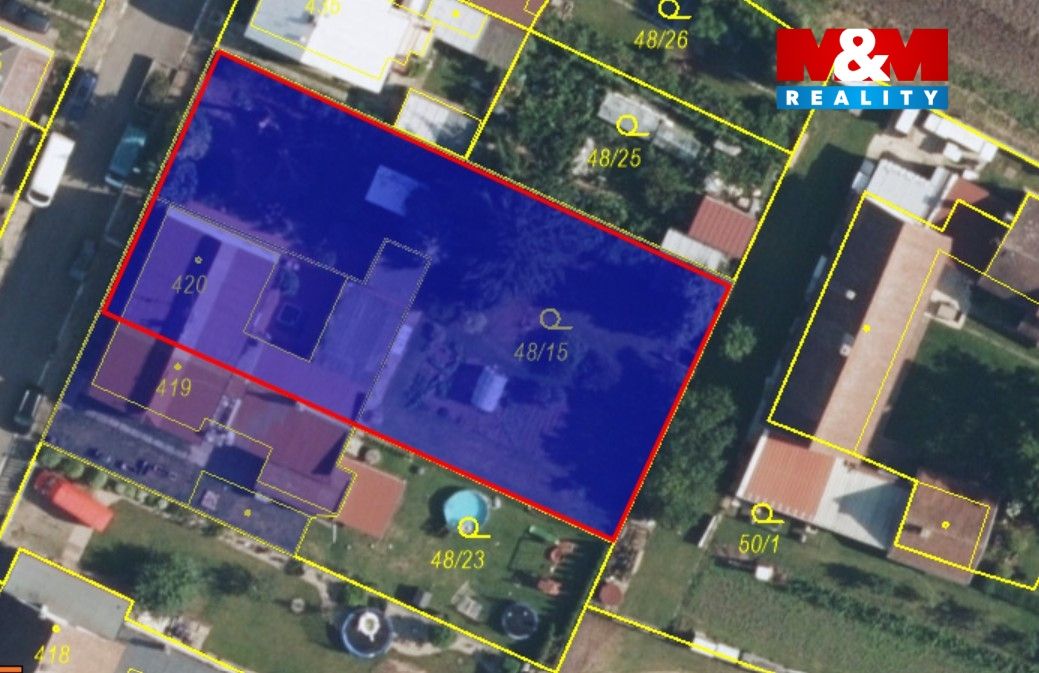 katastrální mapa