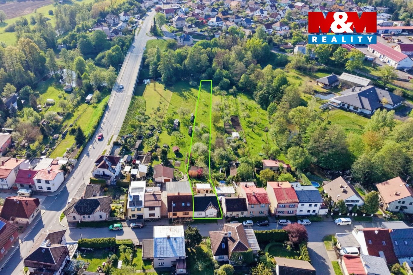 pohled z dronu