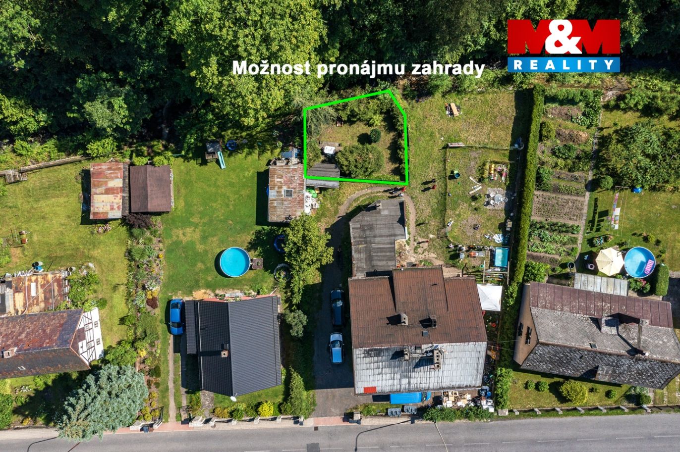 Možnost pronájmu zahrady