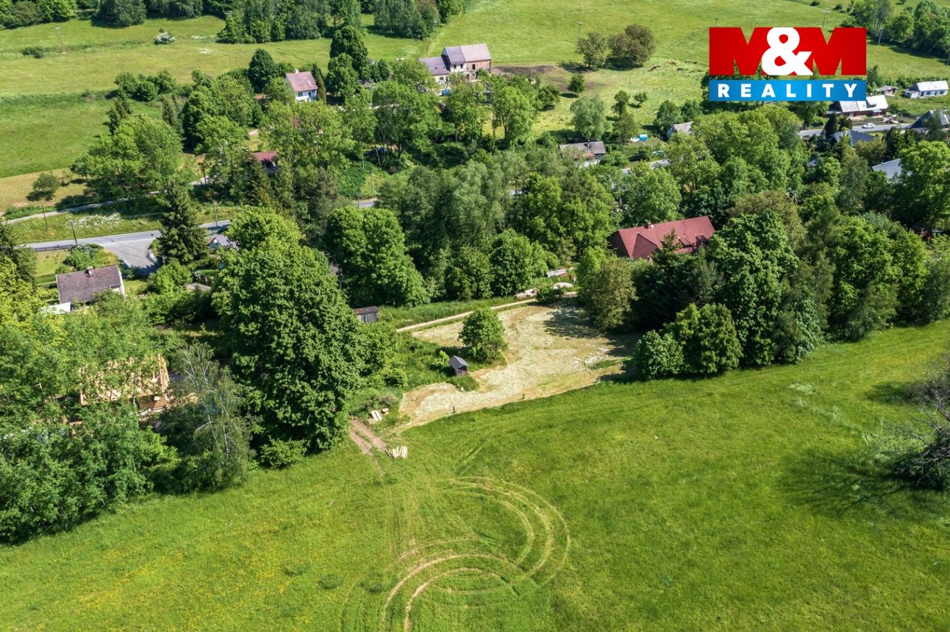 Pohled na pozemek