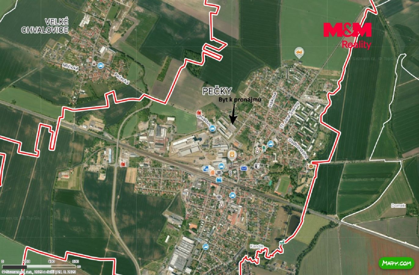 Mapa okolí