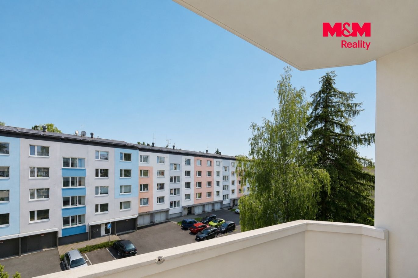 Pohled z balkónu