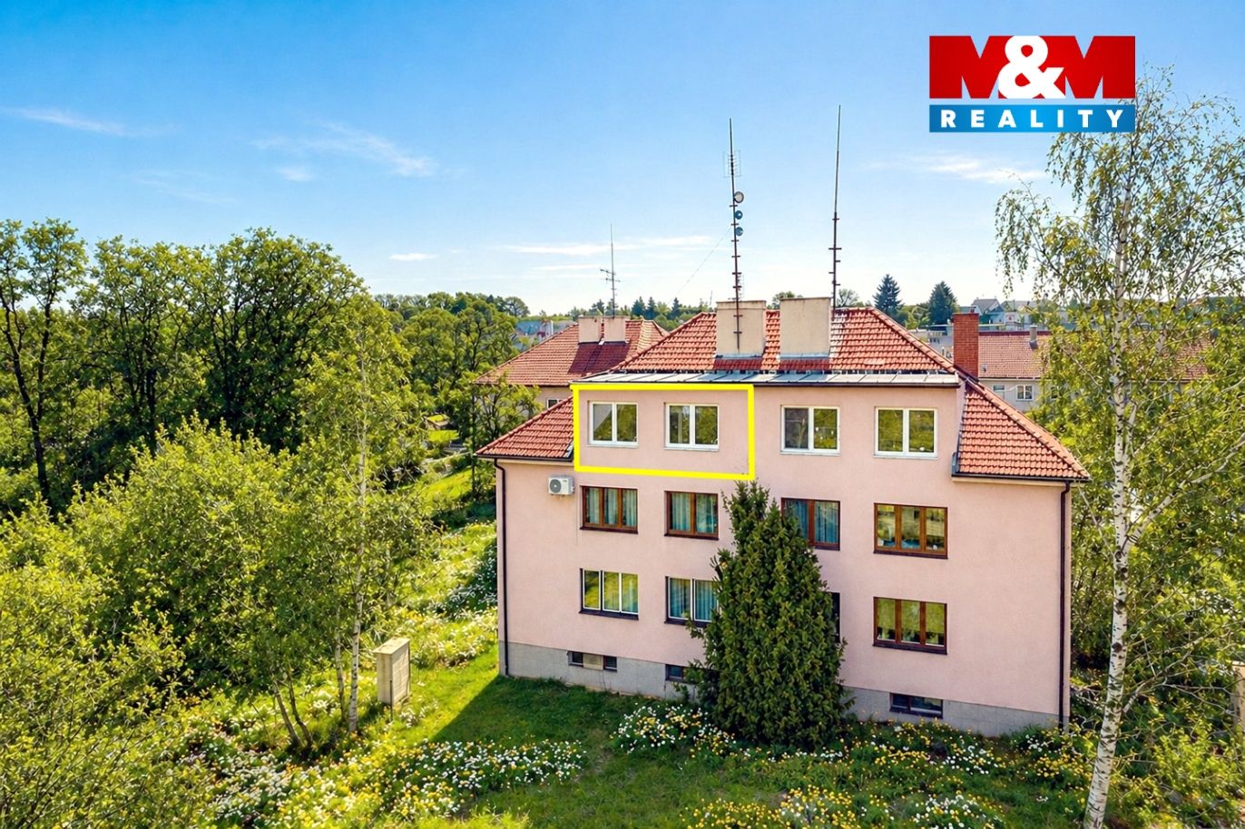 Prodej bytu 1+kk, 35 m2, v Doubravčicích