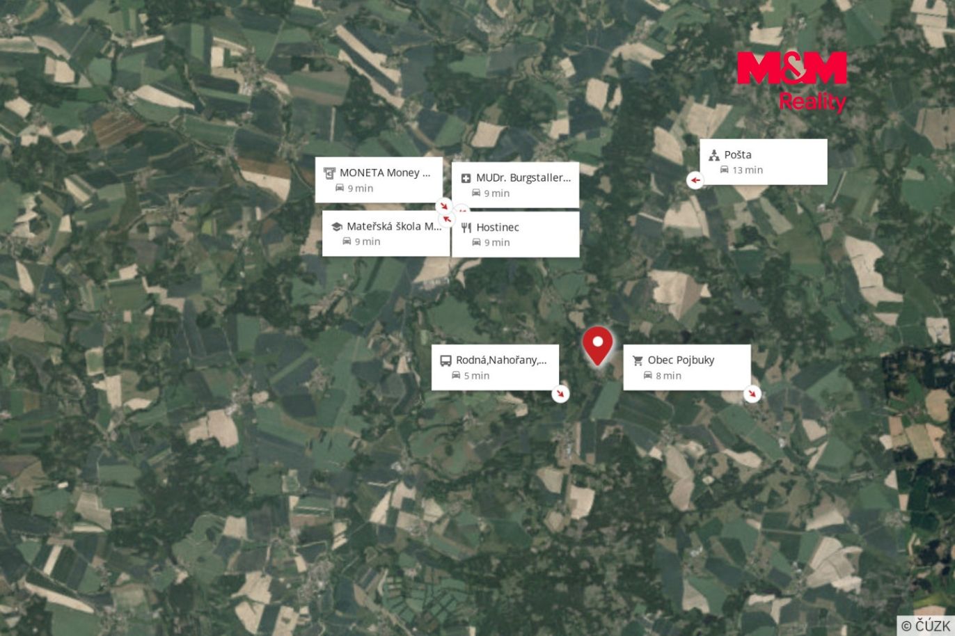 Mapa okolí
