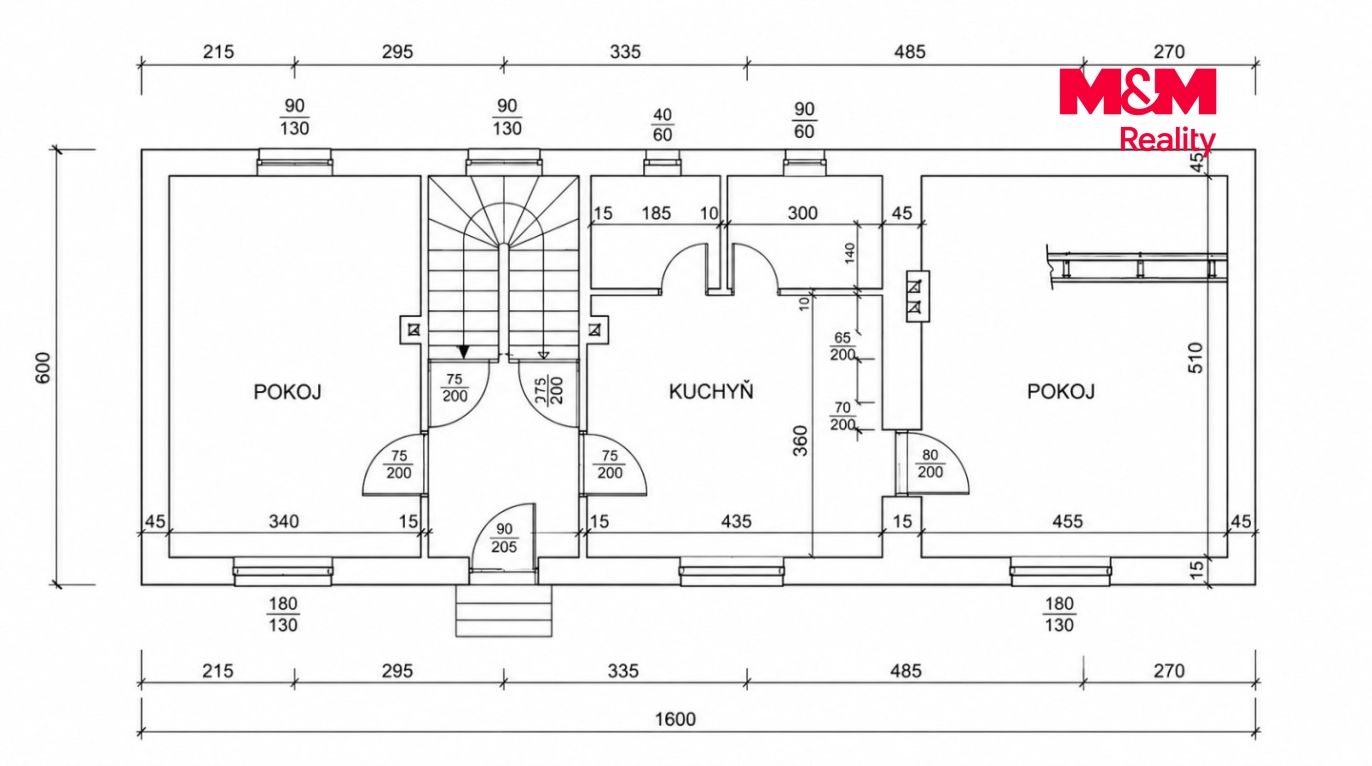 Pronájem rodinného domu, 144 m², Hýskov, ul. Libinská