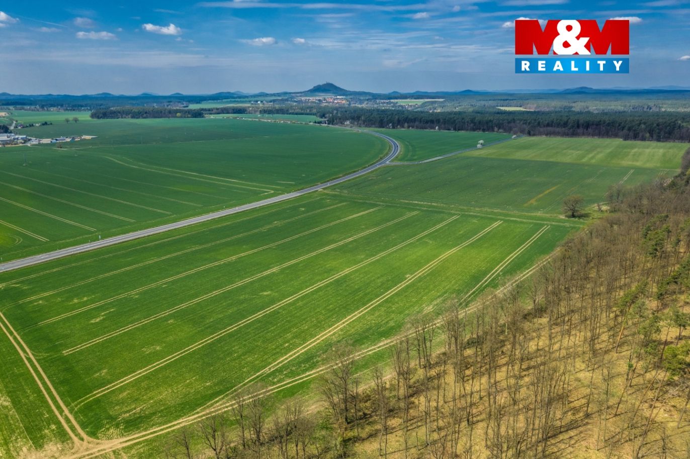 pohled na pozemky
