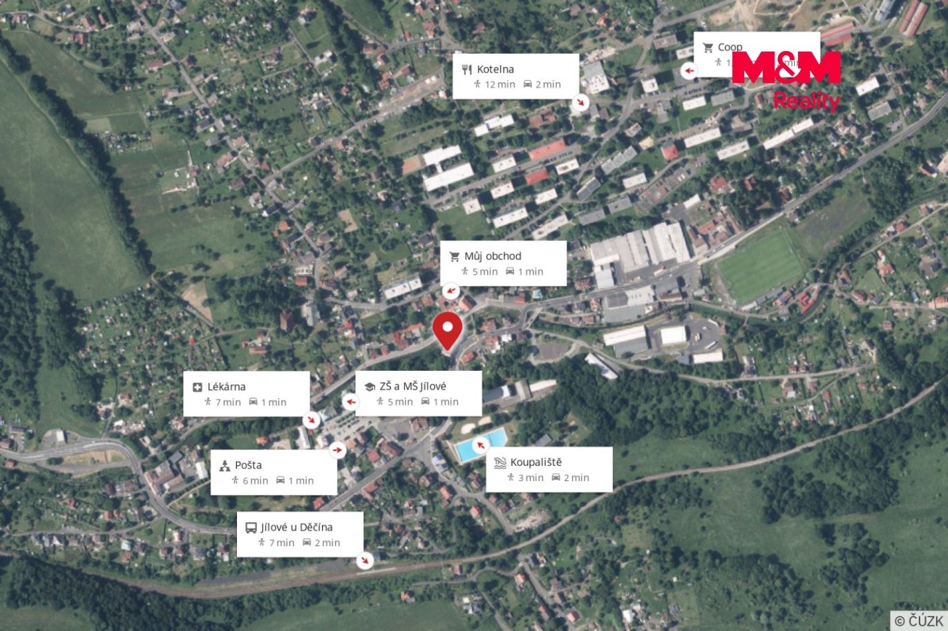 Mapa okolí