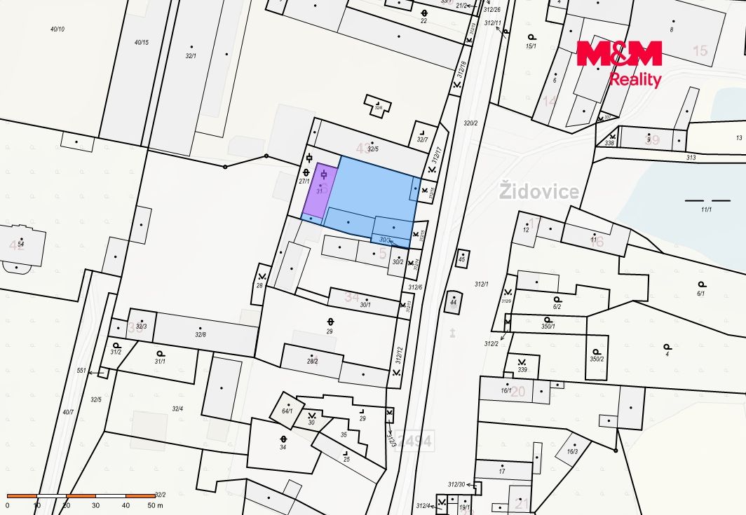 Katastrální mapa