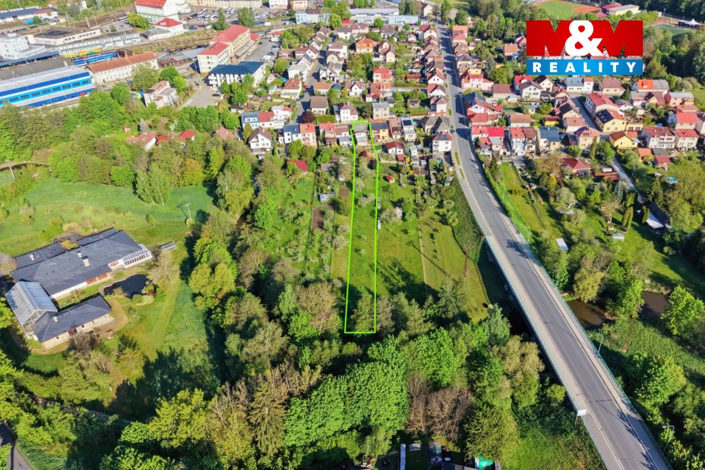 pohled z dronu