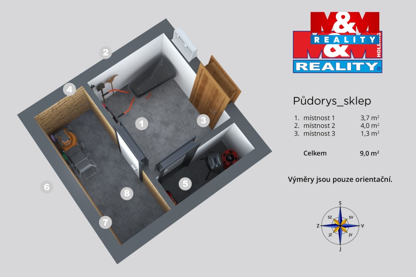 půdorys sklep