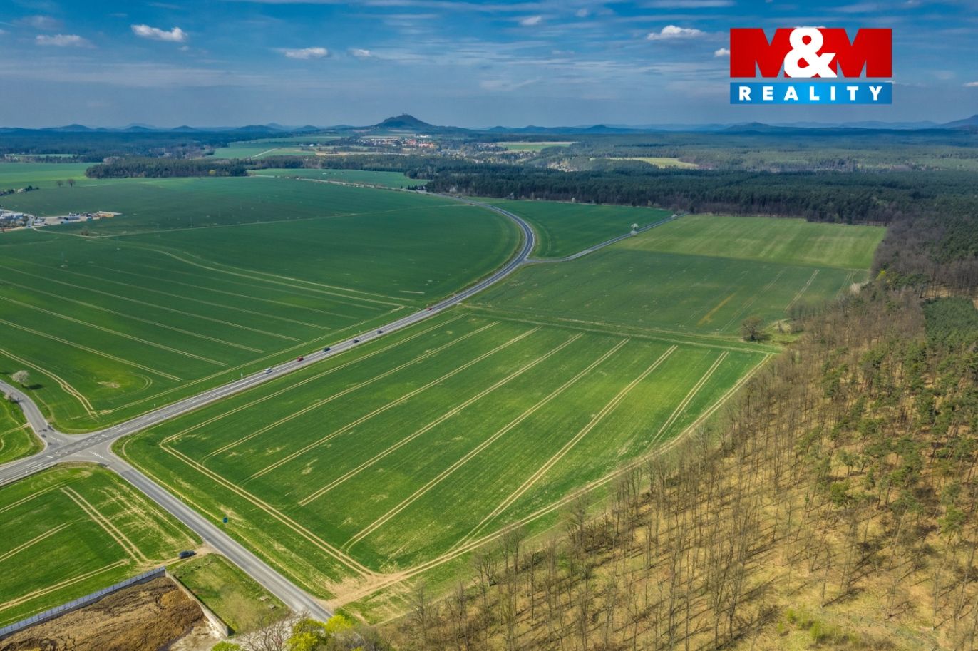 pohled na pozemky