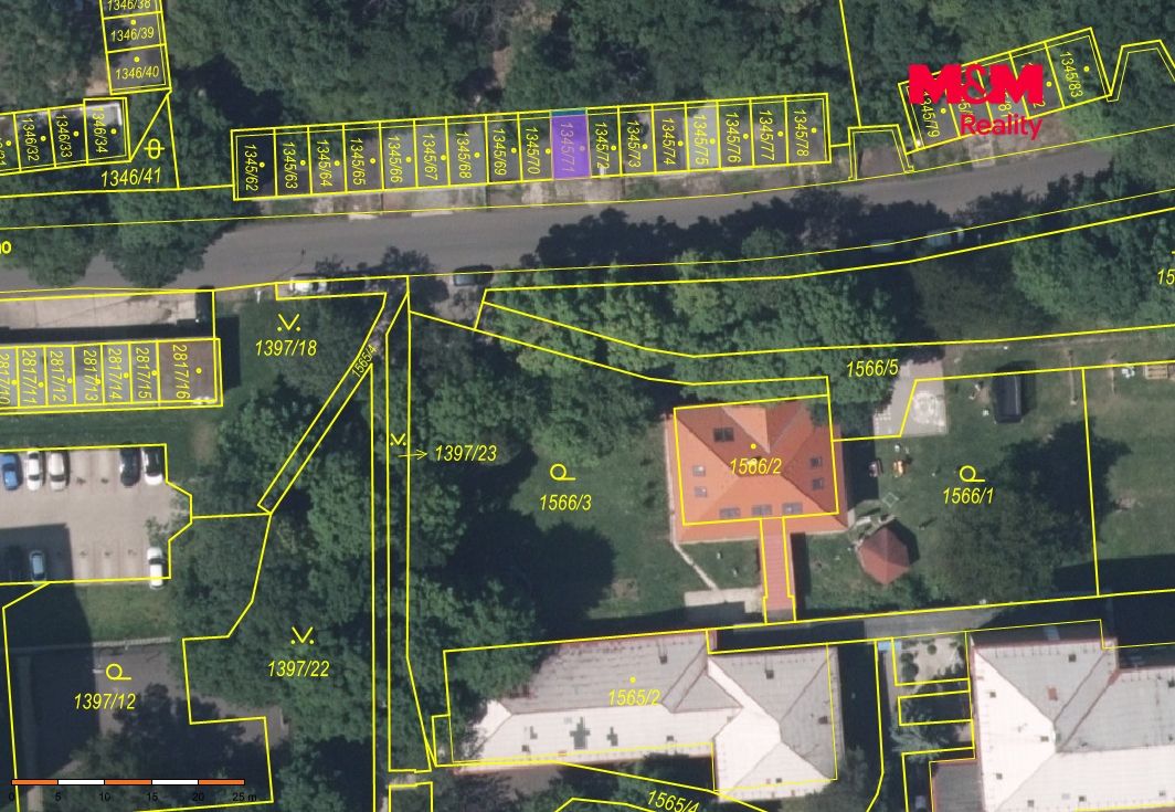 katastrální mapa