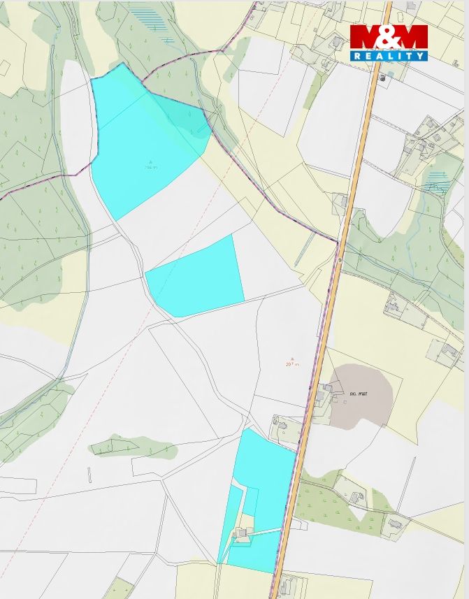 katastrální mapa
