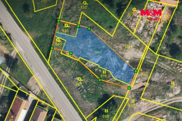 katastrální mapa