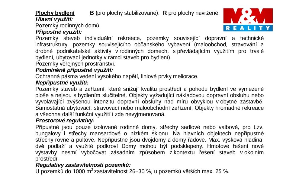územní plán