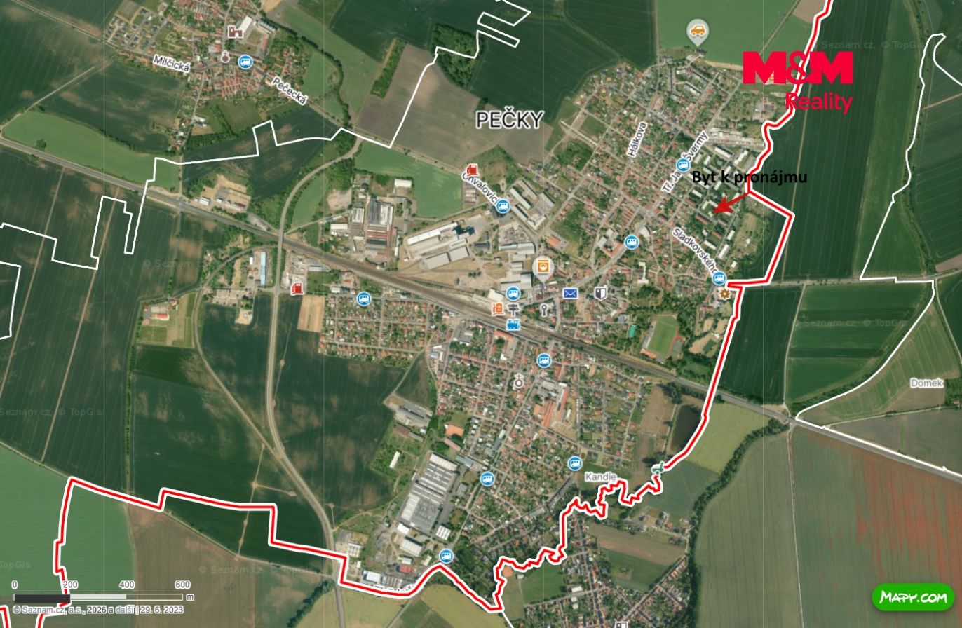 Mapa okolí