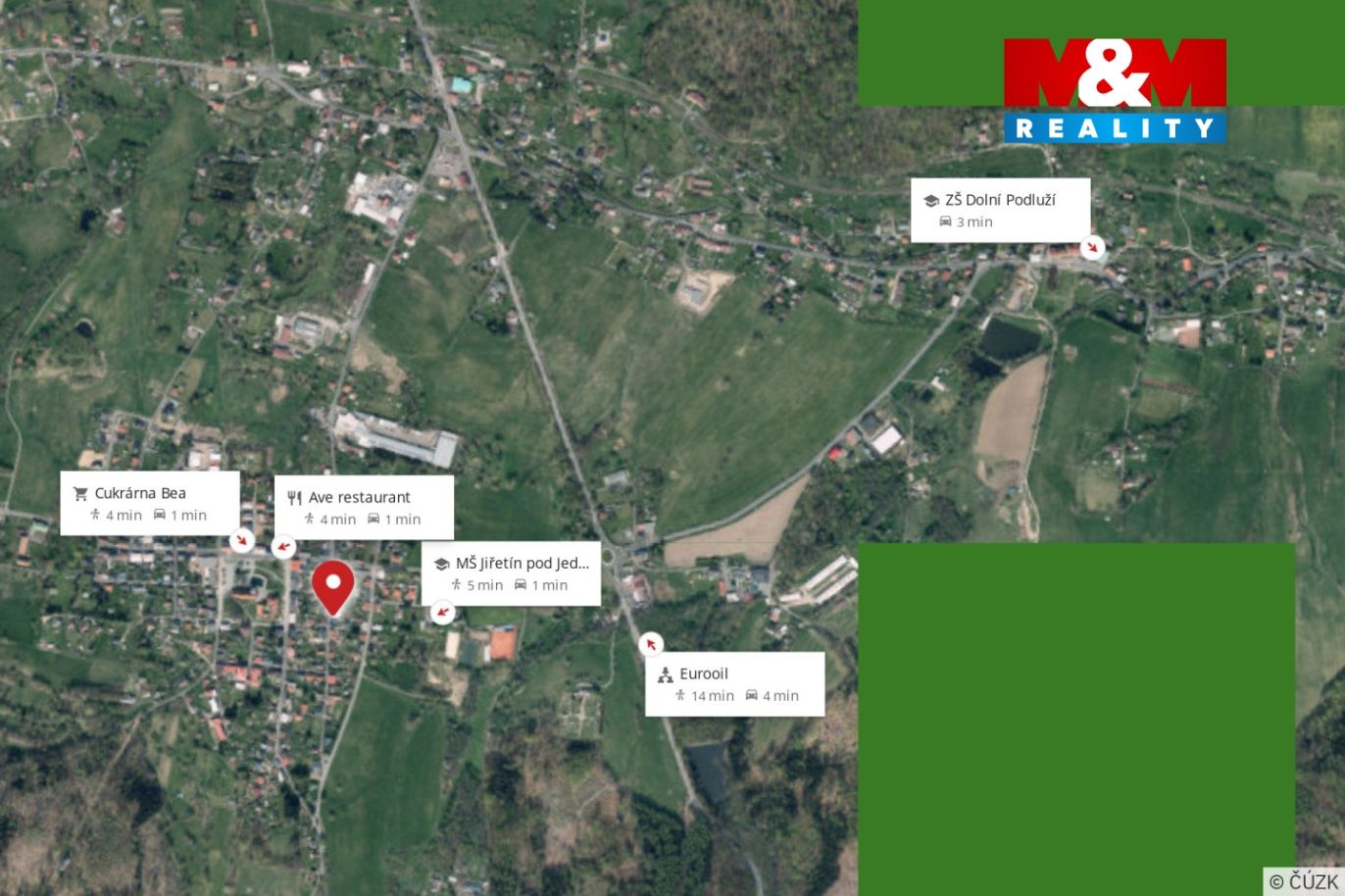 Mapa okolí