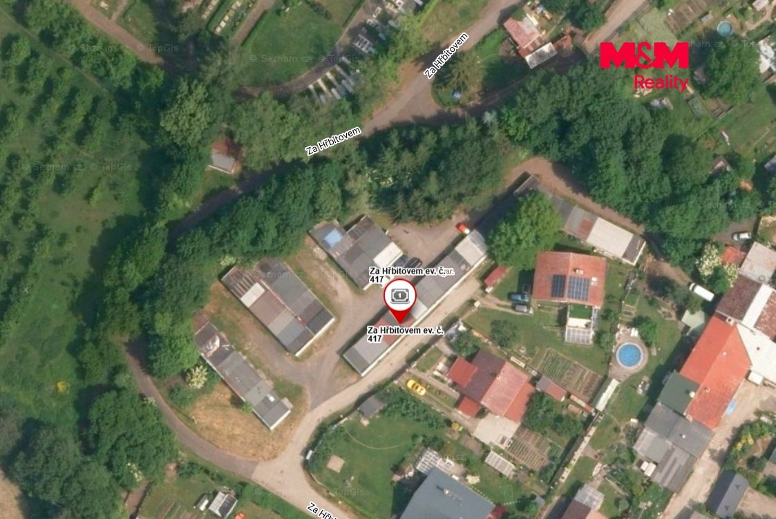 Pronájem garáže, 17 m², Klášterec nad Ohří, ul. Za Hřbitovem