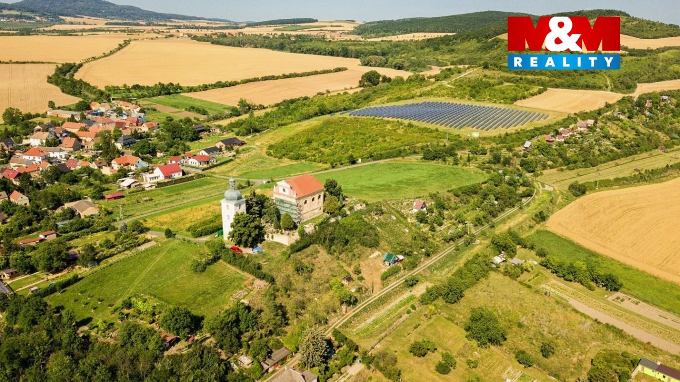 Obec - letecký pohled