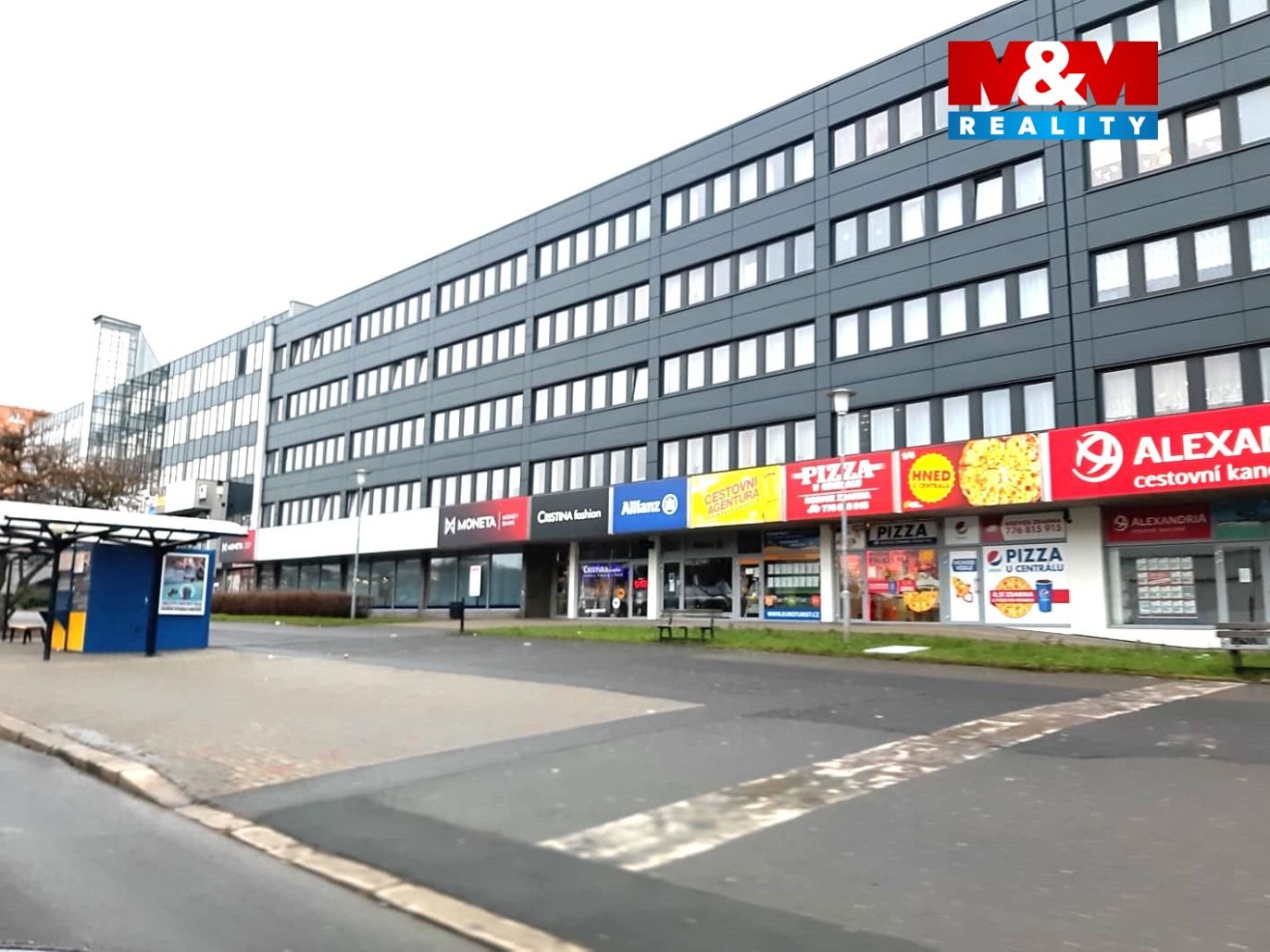 pohled z ulice