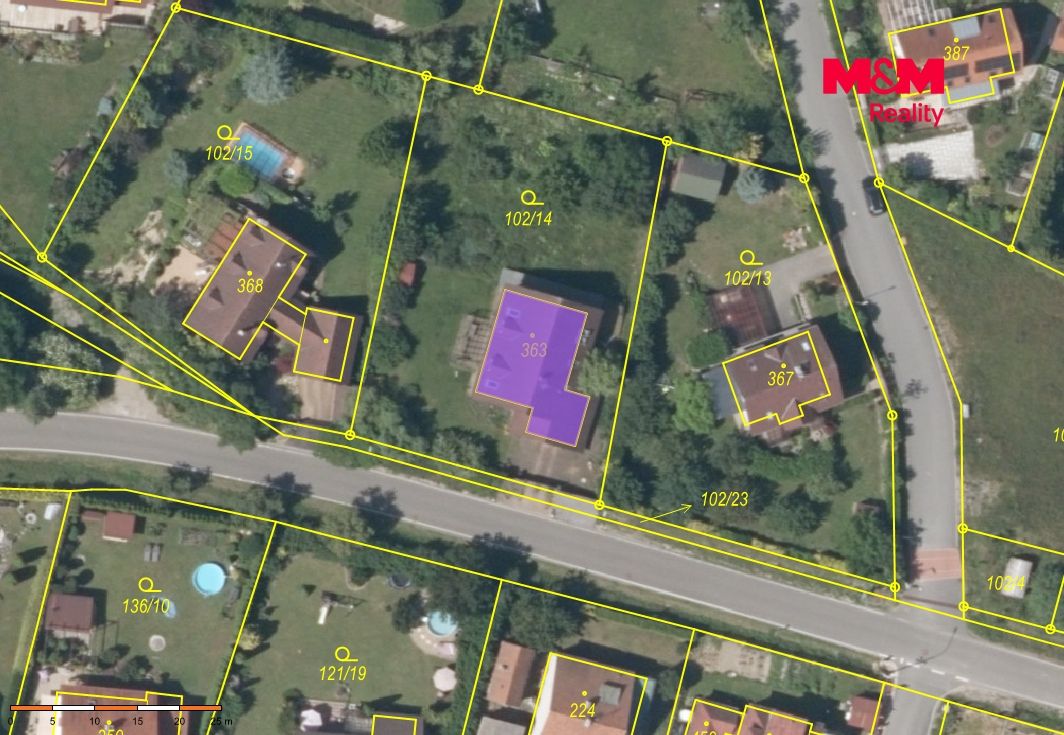 katastrální mapa