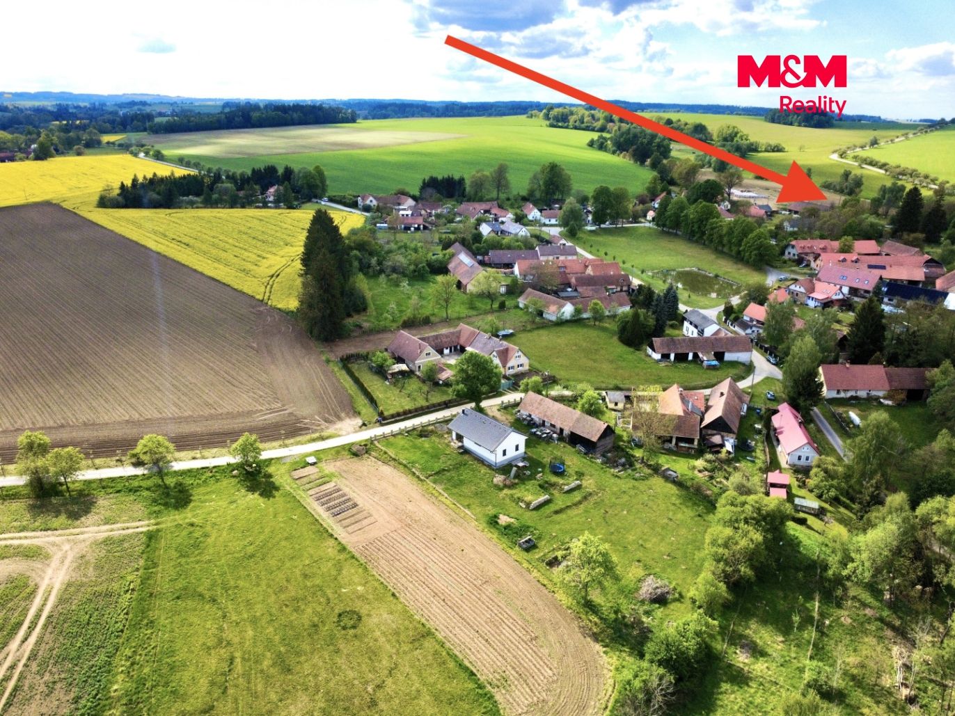 Prodej pozemku k bydlení, 8618 m², Chýstovice