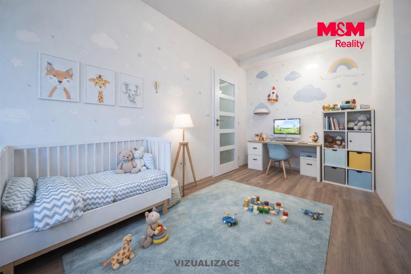 Vizualizace dětský pokoj