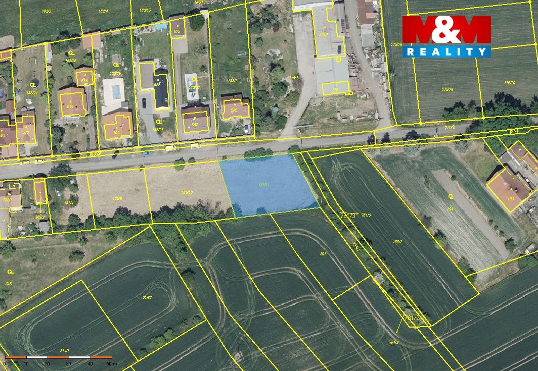 katastrální mapa