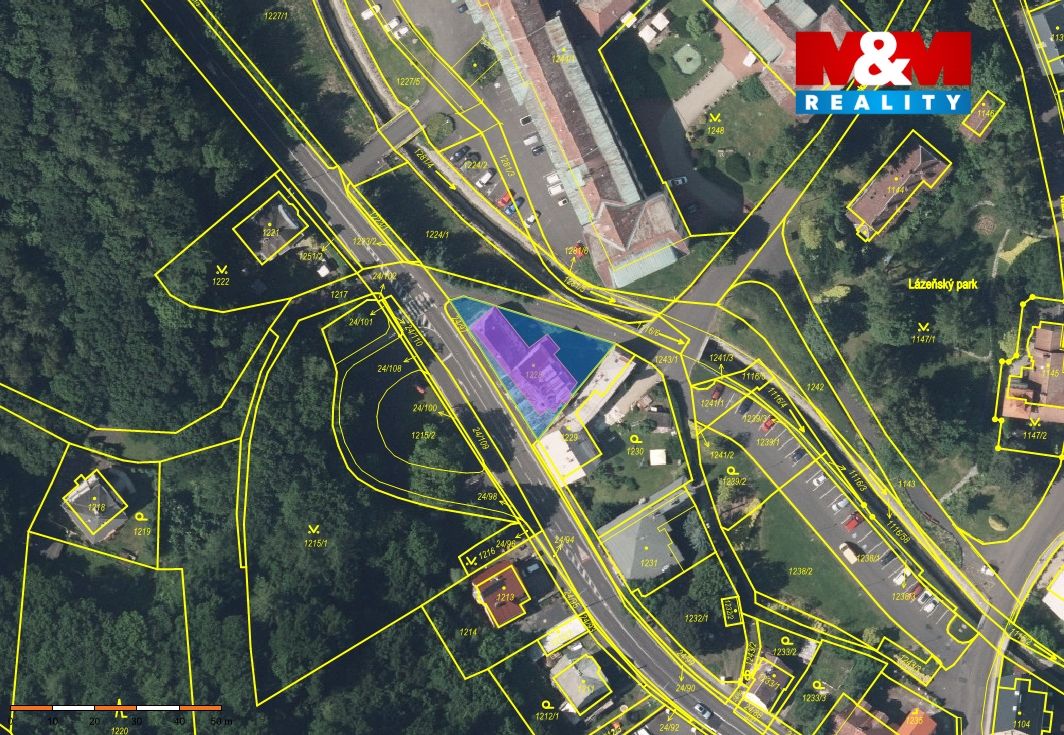 katastrální mapa