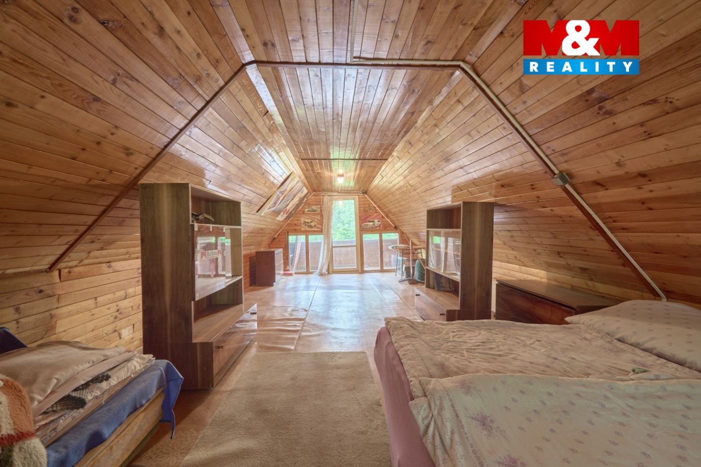 podkrovní ložnice