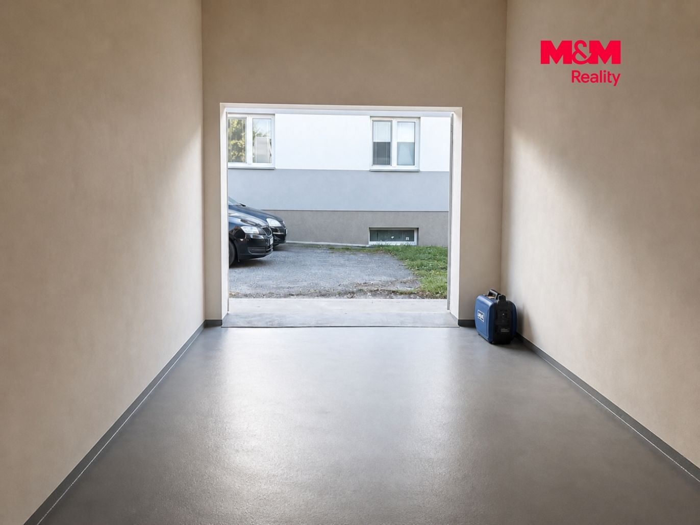 Minimalist Garage with Portable Generator.png