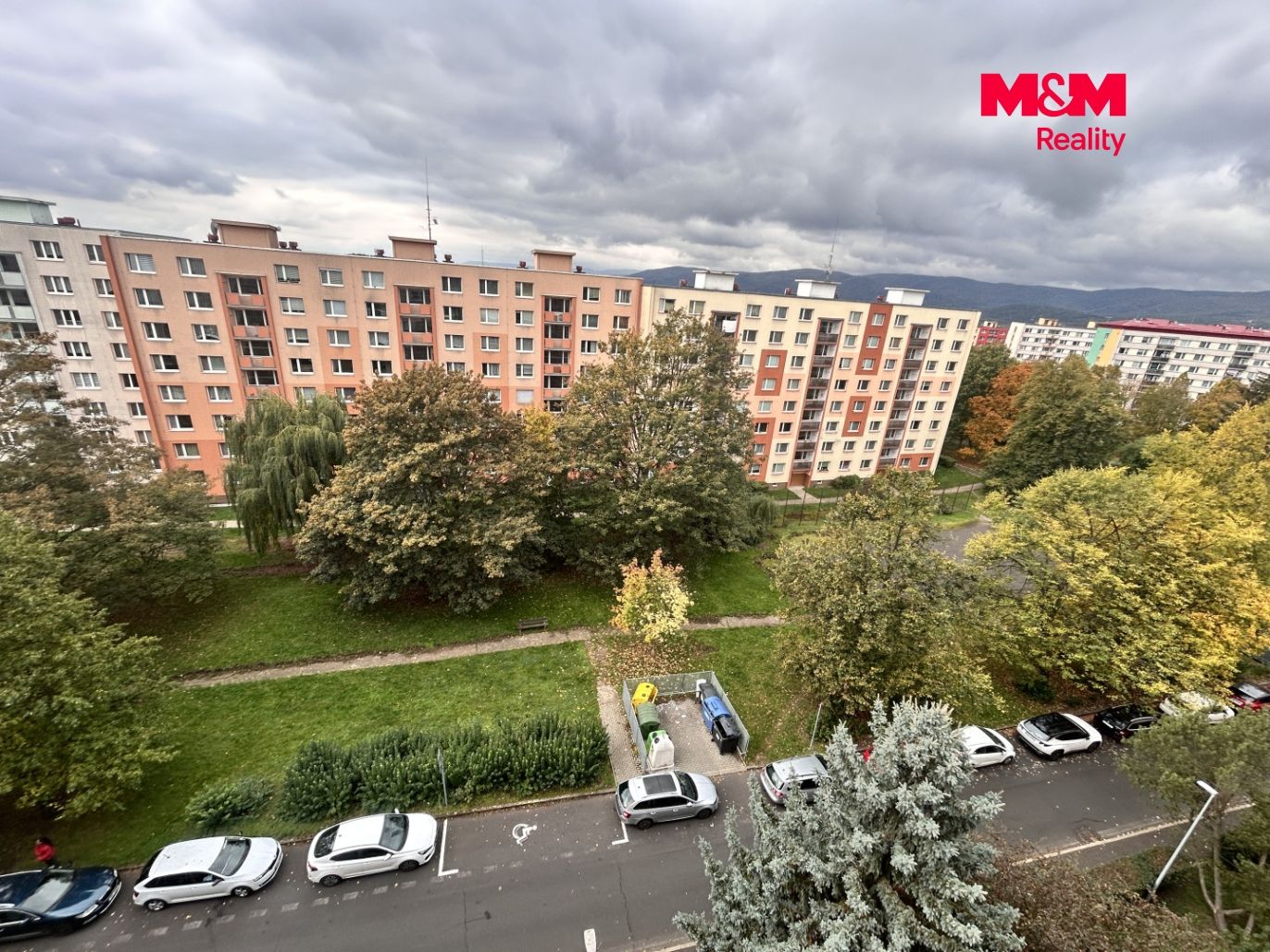 parkování před domem