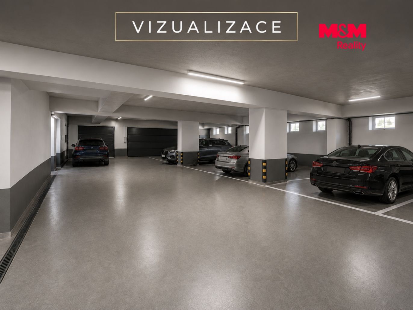 Vizualizace garáž