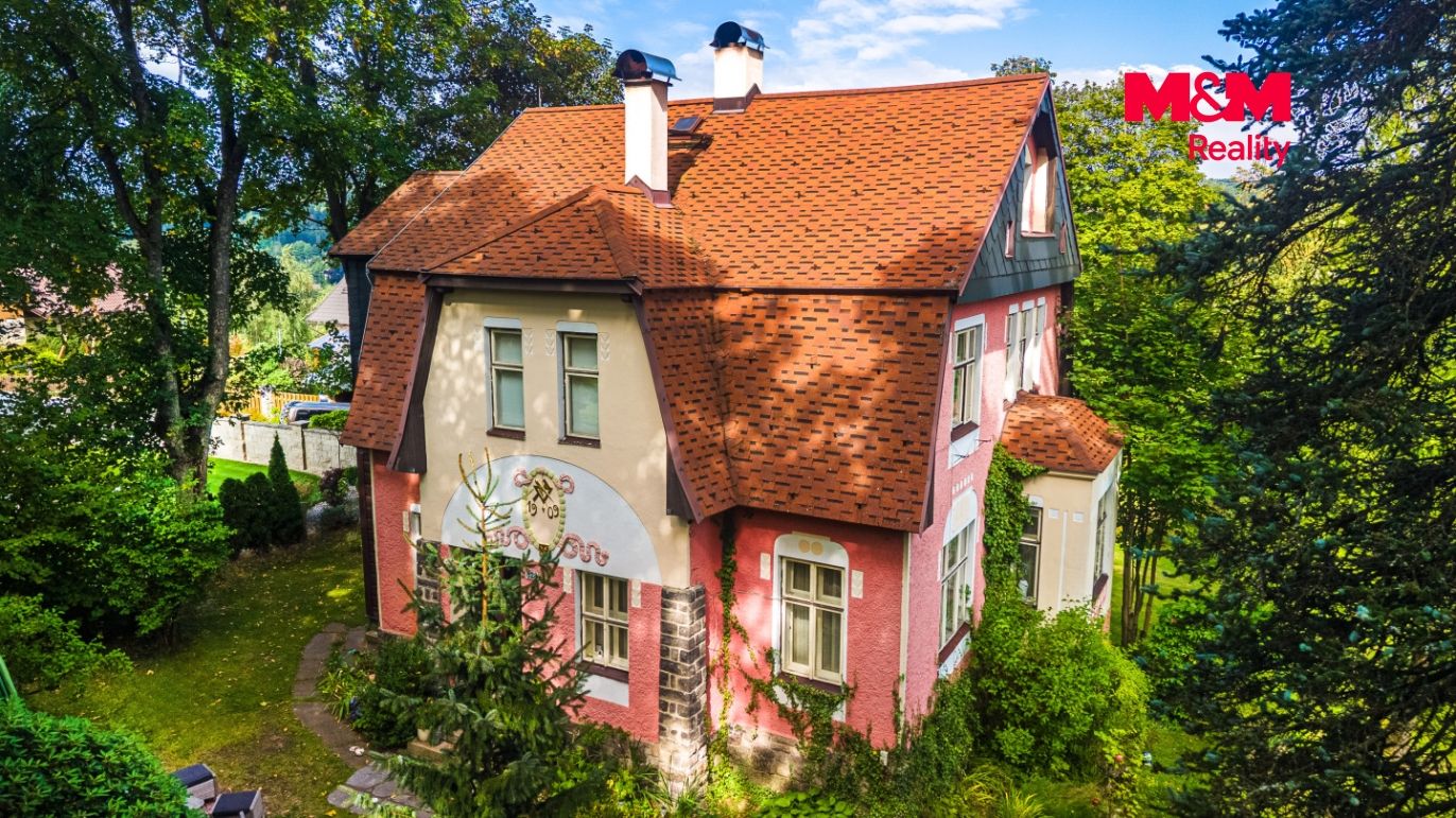pohled na dům 