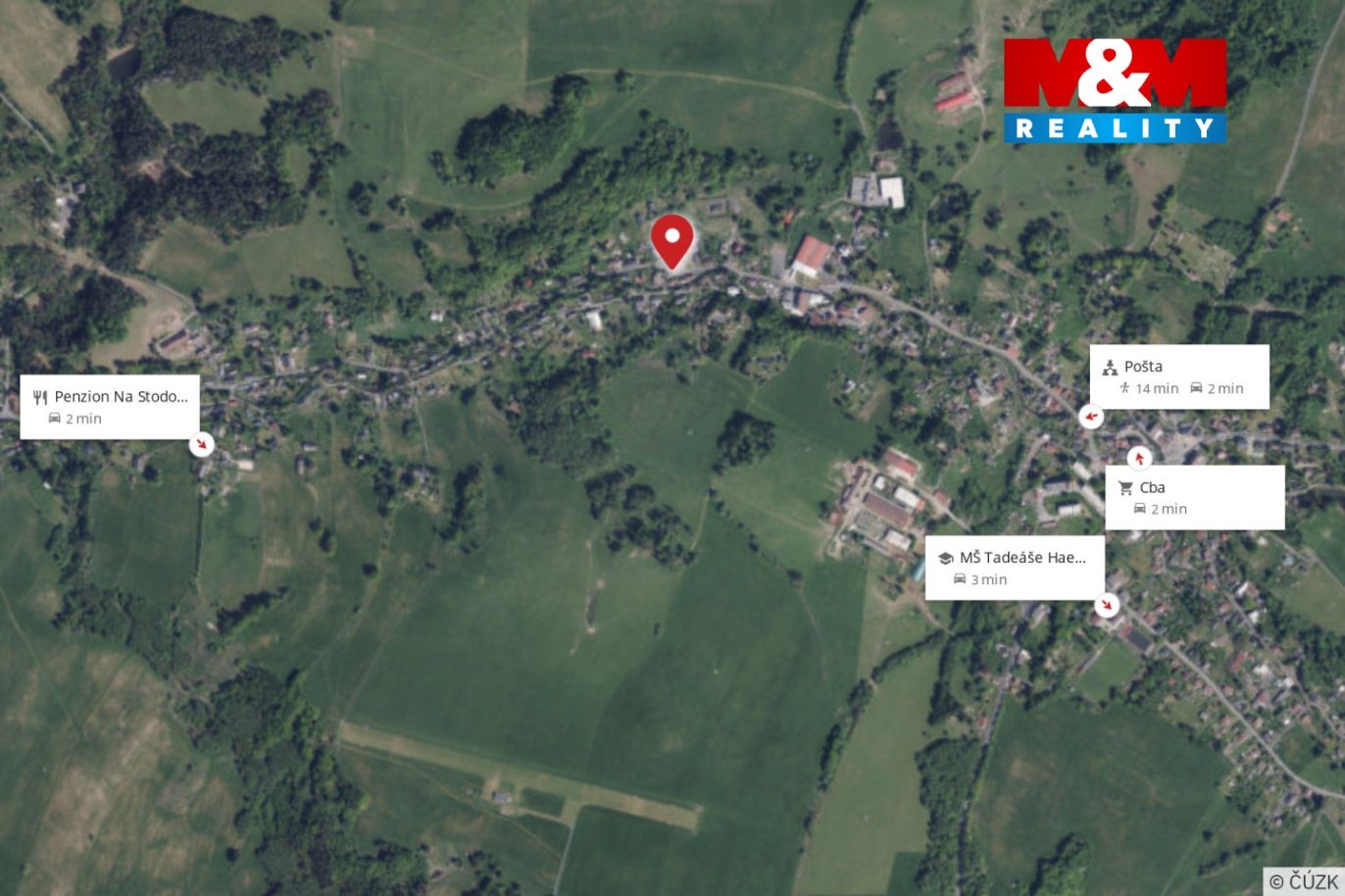 Mapa okolí