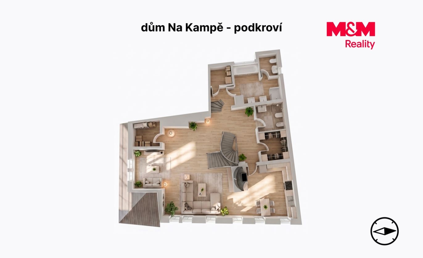 Půdorys 3. N.P.