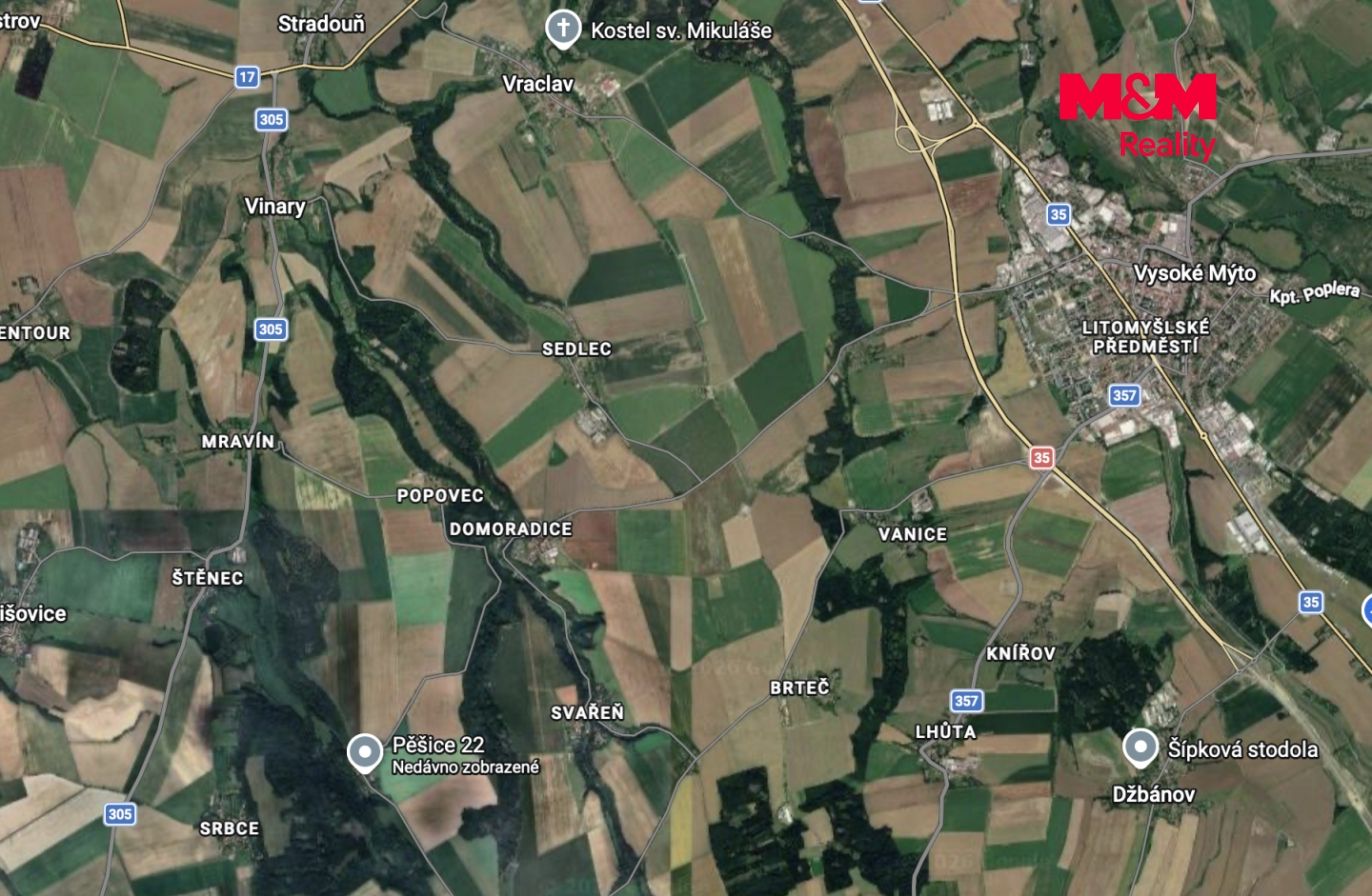 Mapa okolí Pěšice.png
