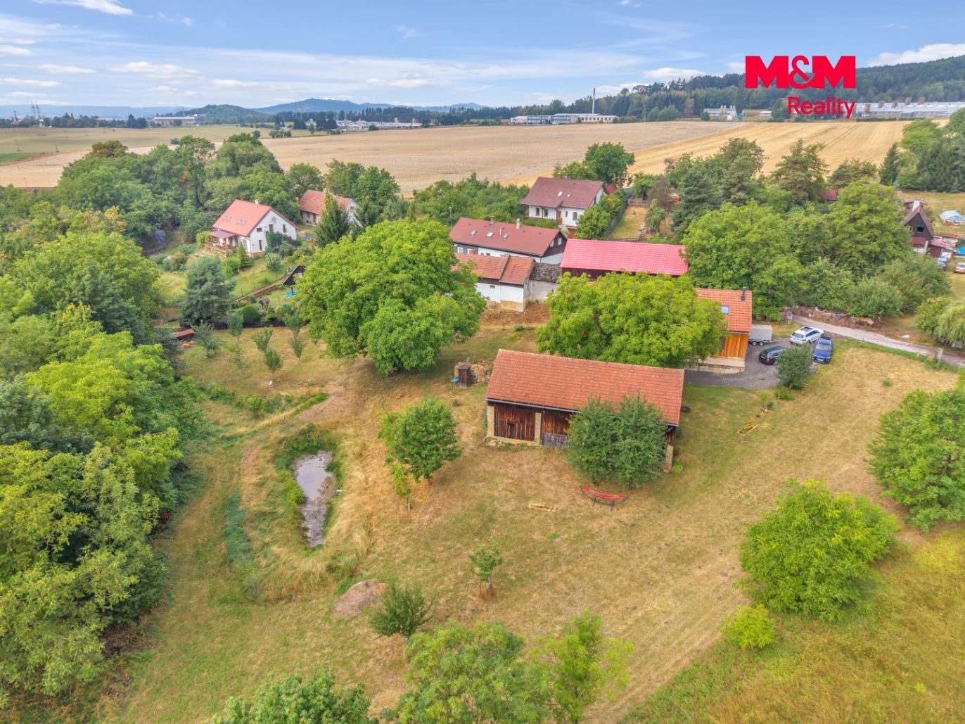 Foto z dronu