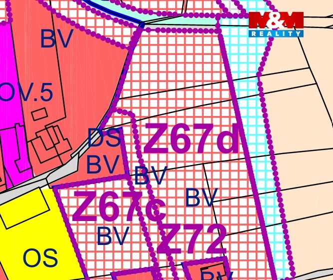 územní plán - mapa 