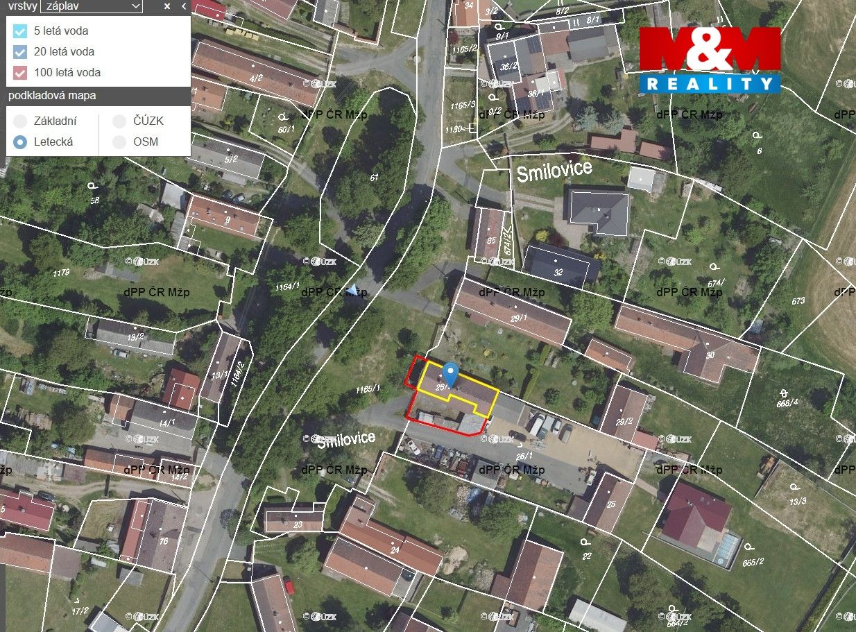 povodňová mapa