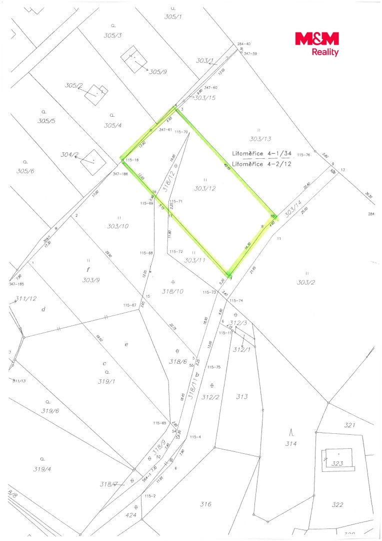 Katastrální mapa