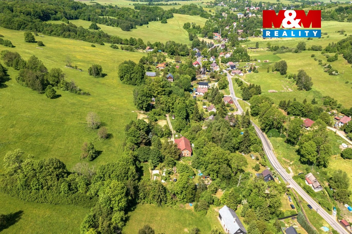 Pohled na pozemek