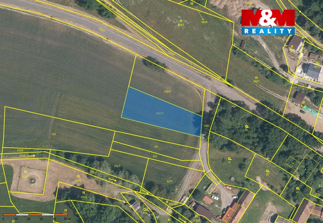 katastrální mapa