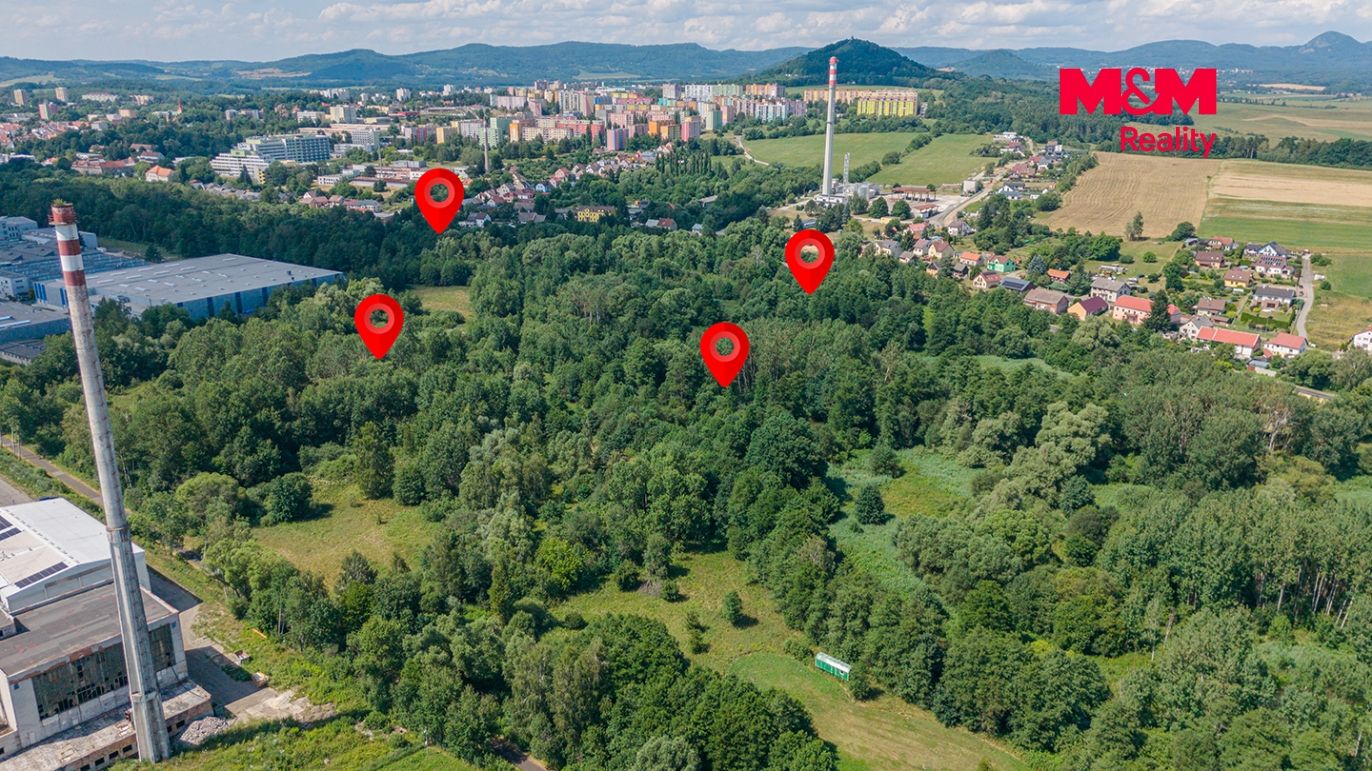 pohled na pozemky 