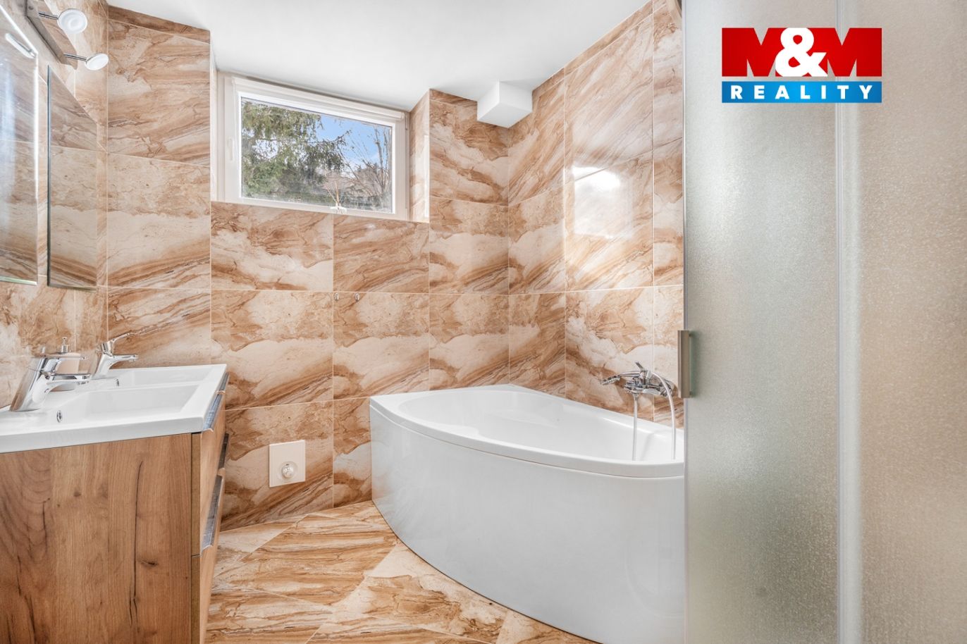 Dokončený apartmán koupelna