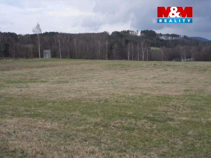 pohled na pozemek 