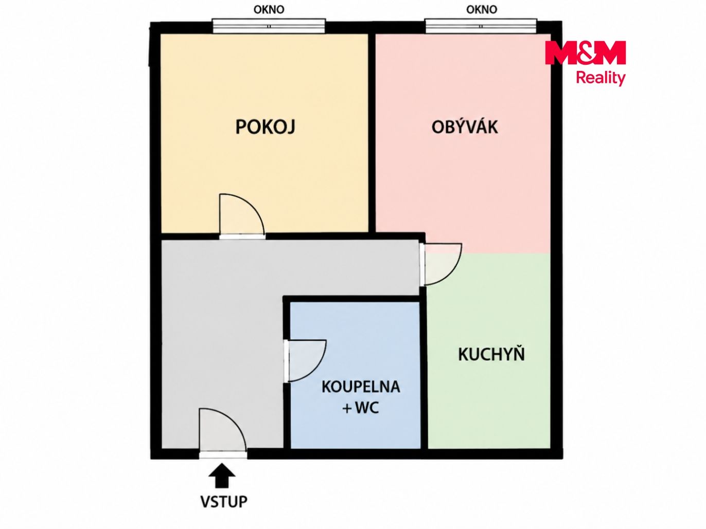 956324 - Pronájem bytu 2+kk v P
