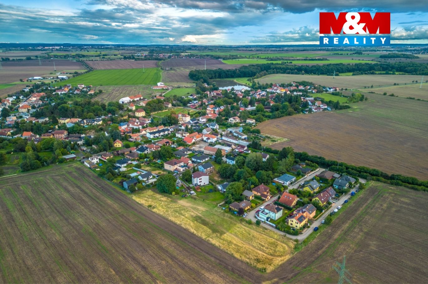 Pohled na pozemek