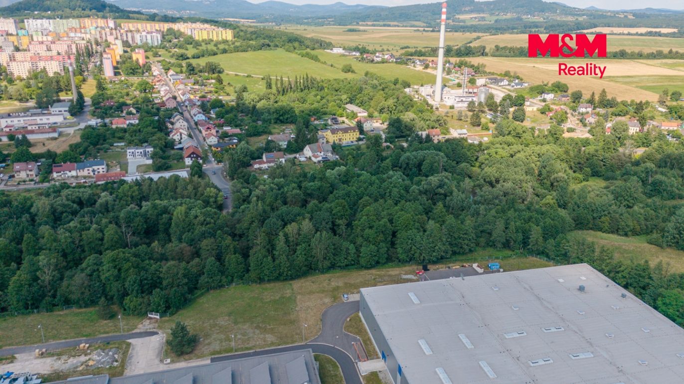 pohled na pozemky 