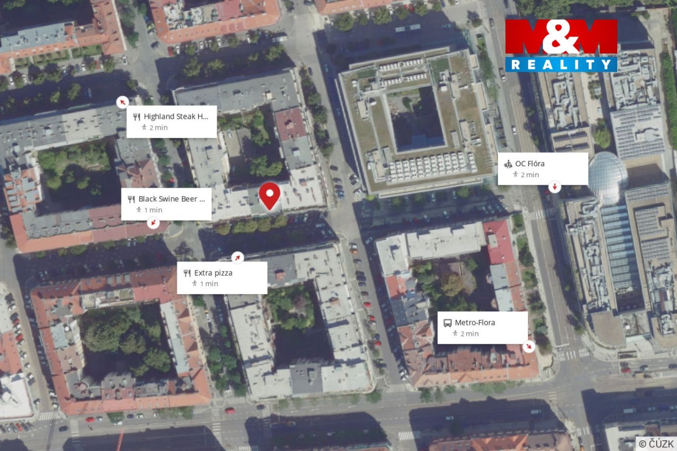 Mapa okolí